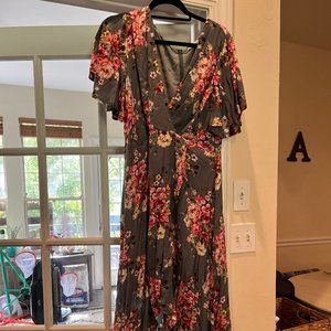 Floral maxi dress